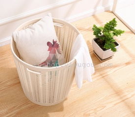 从义乌购塑料脏衣篮与宝宝玩具收纳筐，看日用百货的创意与商机