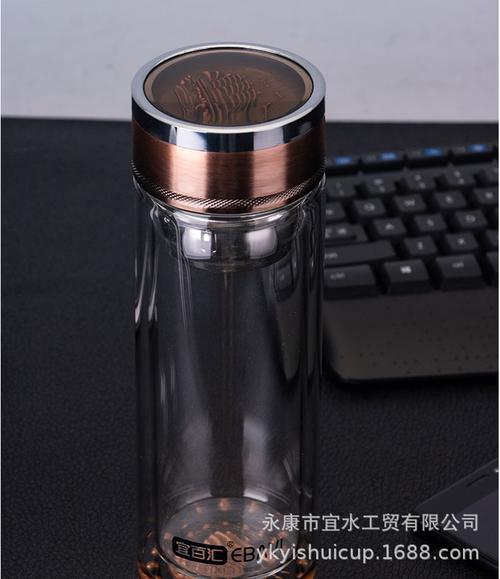 厂家直销玻璃杯子商务男女水杯日用百货批发茶杯车载高档花茶杯